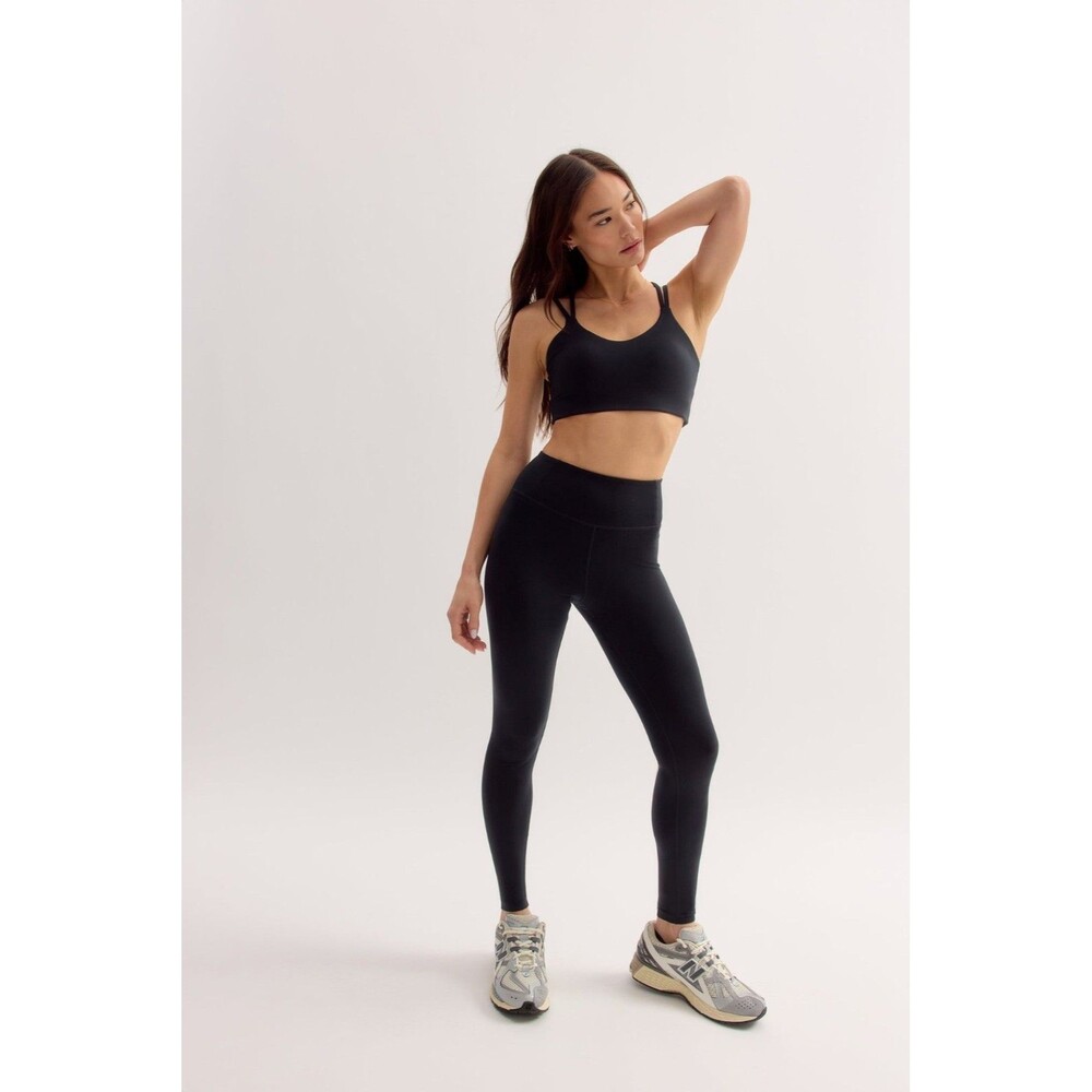 Girlfriend Collective FLOAT Ultralight Legging Womens XL Black High Rise 7/8